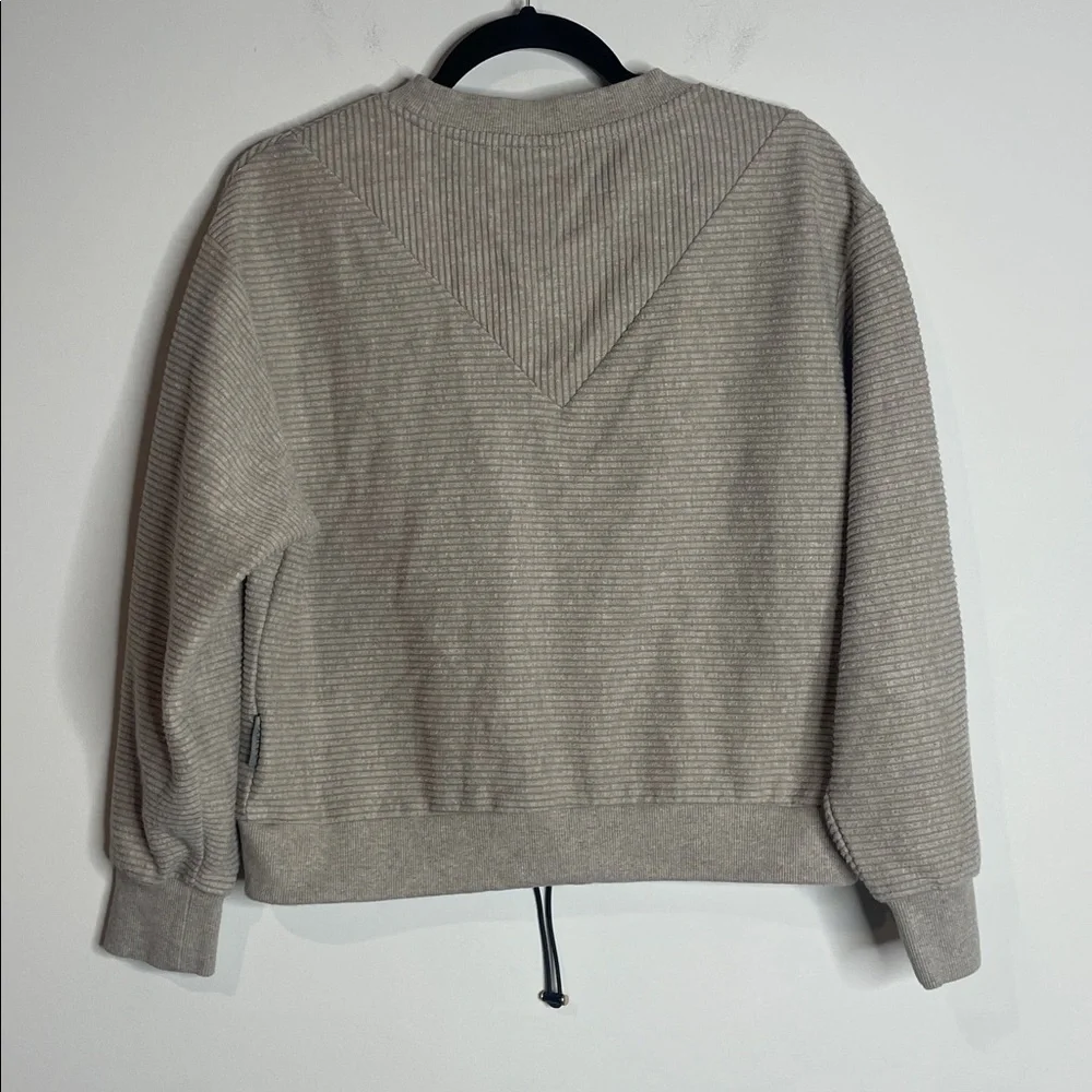 SOLD Varley | Women’s Arleta Ribbed Crew Neck Sweatshirt Size Small - Picture 6 of 7